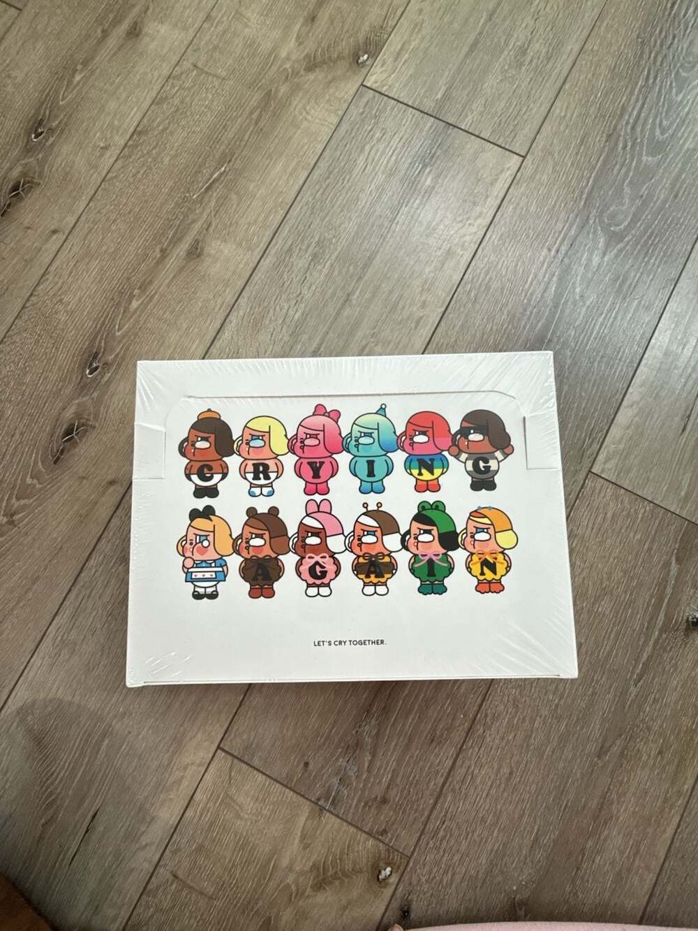 POP MART CRYBABY Crying Again Series Figures Whole Box